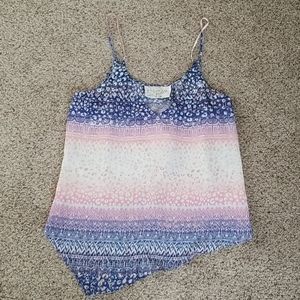 Rory Beca sz M Asymmetrical Silk Tank